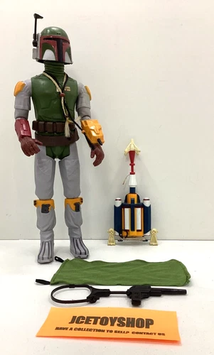 1979 VINTAGE KENNER BOBA FETT 12" FIGURE RIFLE JET-PACK