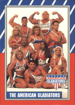American Gladiators (1991 Topps) ''Main Set'' Base Cards