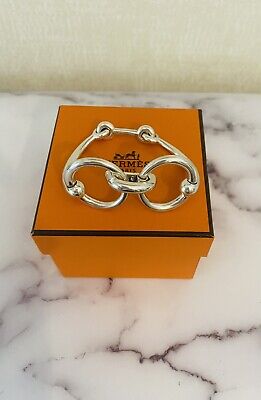 Authentic HERMES France Filet de Selle Sterling Silver Authentic HERMES France Filet de Selle Sterling Silver