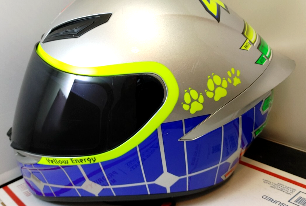 AGV K-1 #46 Valentino Rossi Racing Motorcycle Helmet Full Face
