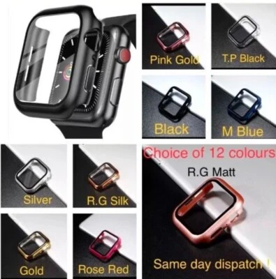 For Apple Watch TEMPERED GLASS Screen Protector Cover 3 4 5 6 7 8 9 10 Ultra/ 2