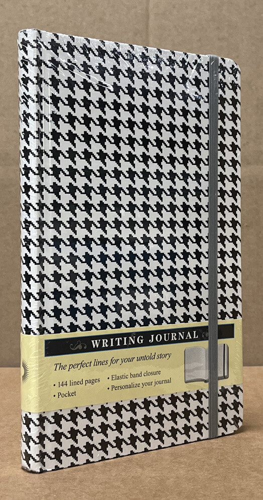 Houndstooth Black and White Writing Journal | eBay
