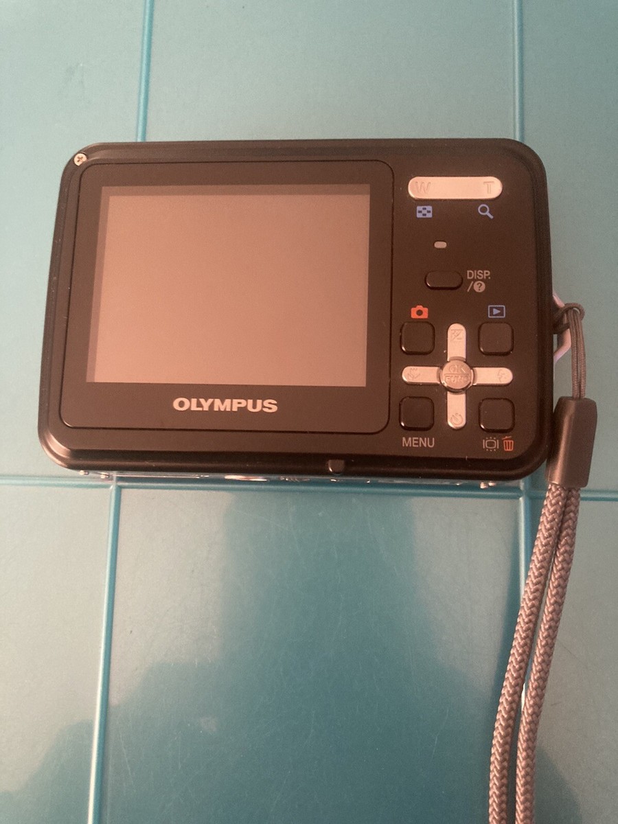 Olympus X-560WP-RED -Waterproof-10 MP-Digital Camera-SD Card