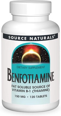 Source Naturals Benfotiamine 150 MG 120 Tablets