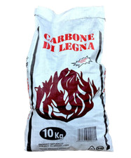 Carbone di Legna Professional Sacco 10 Kg. Barbecue Grill Grigliata Fornace