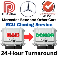 Mercedes BMW Audi VW Kia Hyundai ECU Cloning Service Engine Computer ECM Mail-in