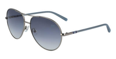 NEW Diane Von Furstenberg DVF 846S 033 Gunmetal Sallie  display picture 1
