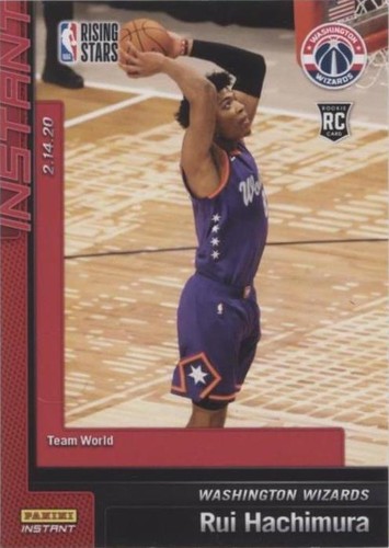 Rui Hachimura 2019-20 Panini On The Horizon Rookie Card Ssp RC 