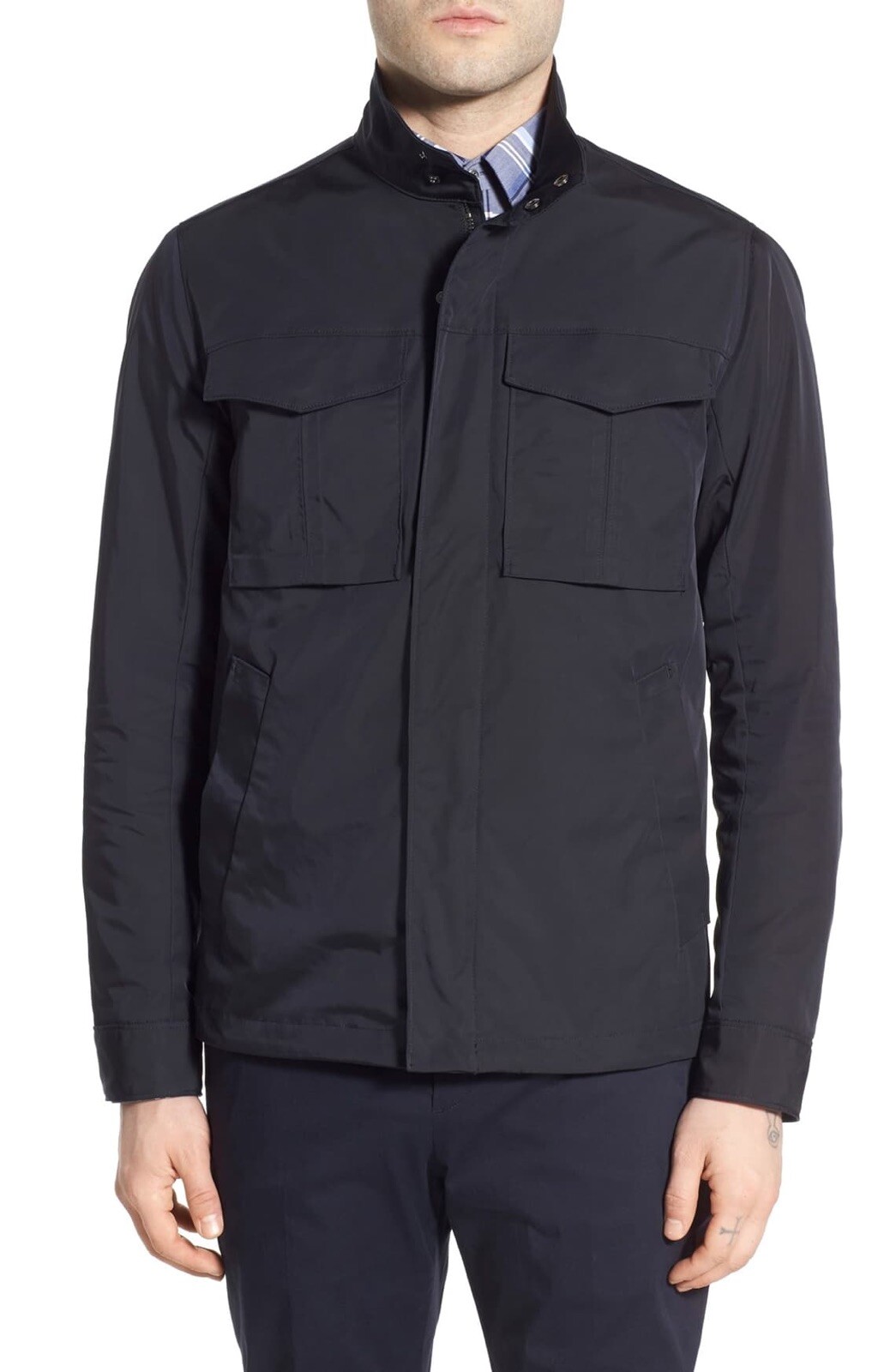 Theory 'Yost N Fuel' Canvas Jacket 
