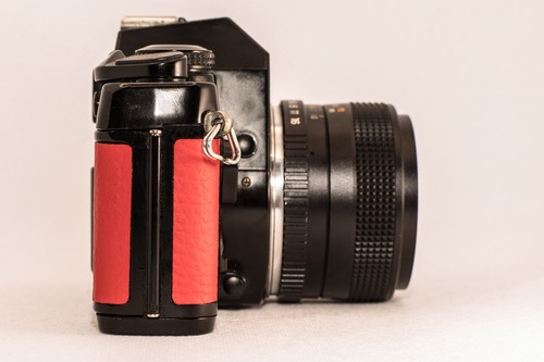 leather covers for Contax 139 var. colors / Belederung für Contax 139 - farbig - Bild 5 von 8