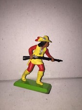 Britains Soldatini INDIANO APACHE Base in Metallo Vintage