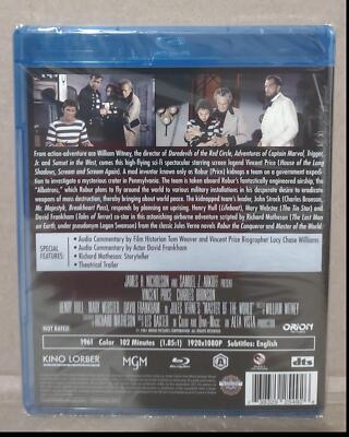 NEW - Master of the World Blu-ray 1961 [Kino Lorber] Vincent Price