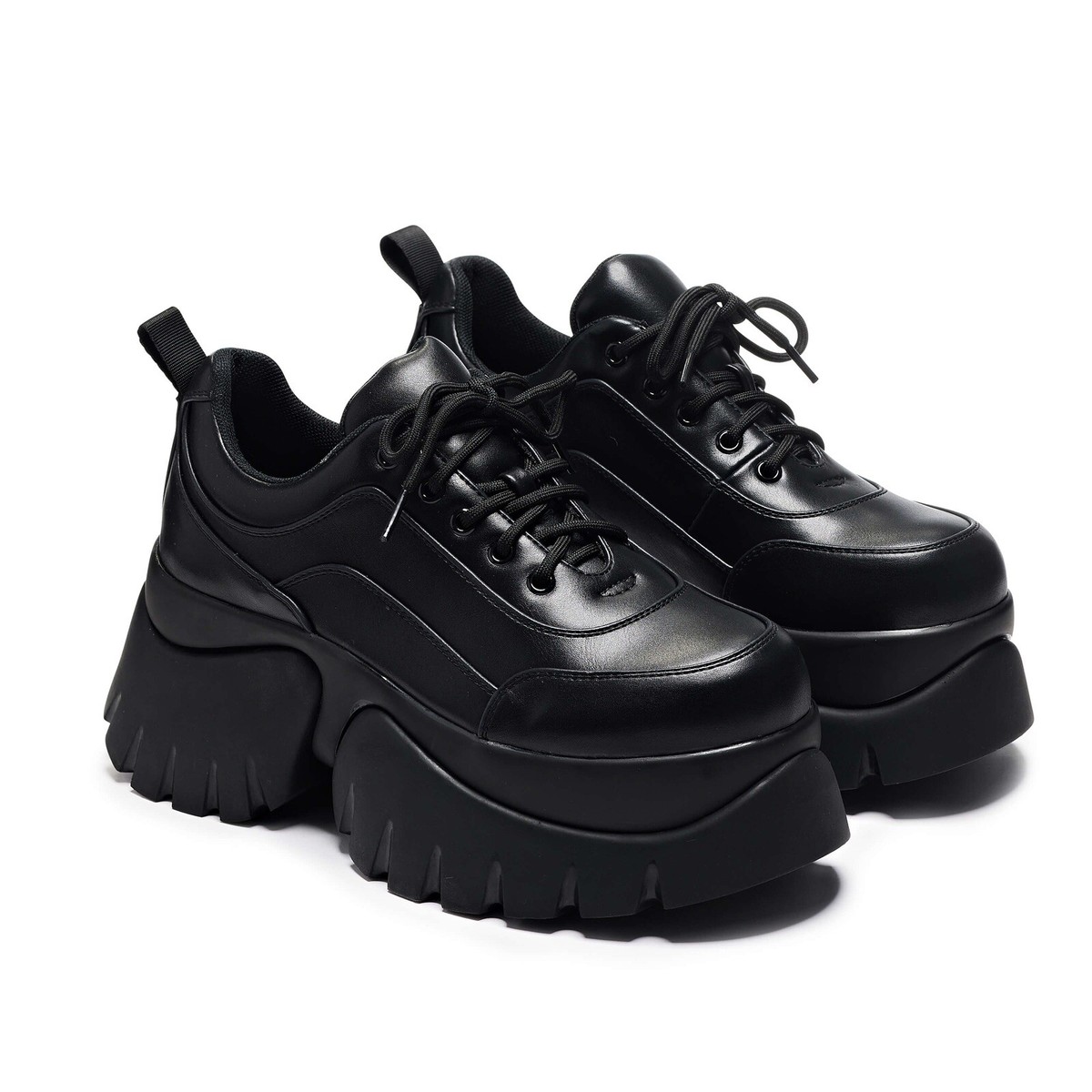 Koi Footwear Chronicles Vilun Platform Trainers Black Vegan Koi Footwear Chronicles Vilun Platform Trainers Black Vegan