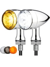 HAZAWA Motorcycle Bullet LEDs Rear Turn Signal SMD Blinker Indicator Compatible