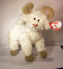 Peluche Ty Attic Treasures Lamb Goat Ramsey Little Lamsadivy avec étiquettes bonnet bébé