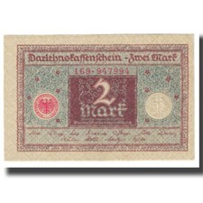 #618599 Geldschein, Deutschland, 2 Mark, 1920, 1920-03-01, KM:59, UNZ