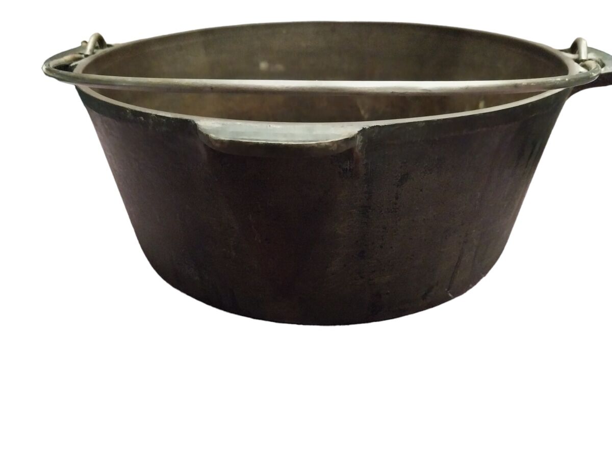 Wagner Ware Sidney O #8 Cast Iron Drip Drop Round Roaster w Wagner Ware Sidney O #8 Cast Iron Drip Drop Round Roaster w