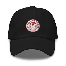 Olympiacos Retro Minimalist Design Embroidered Dad Hat Soccer Football Cap