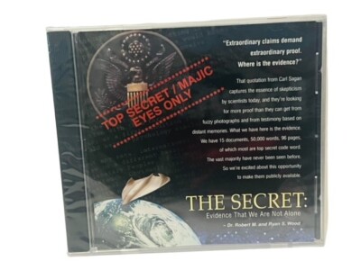 UFO Footage PC Movie CD Rom Windows Evidence The Secret Top Secret Majic Eyes