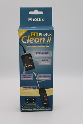 Canon EOS Wireless Remote Control Set Phottix CLEON II C6 Shutter Release