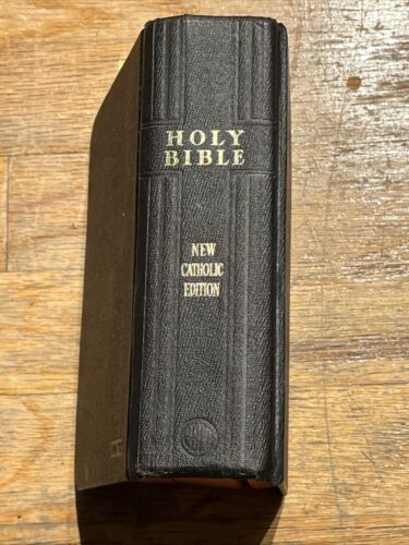 Vintage The Holy Bible New Catholic Edition Confraternity-Douay Version HC 1963 - Bild 2 von 10