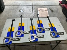 NOS Petersen Dewitt Vise Grip locking bar clamp 318 S 18" opening USA made