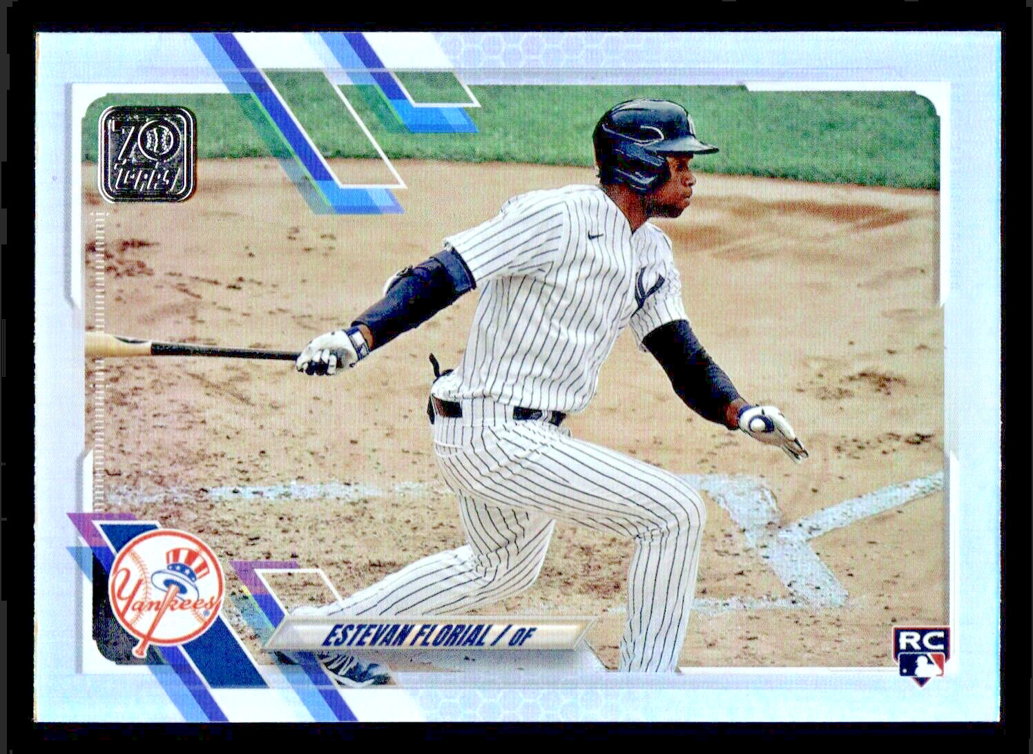 2021 Topps Estevan Florial Rookie Rainbow Foil #406 - New York Yankees