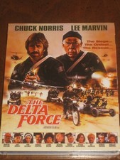 THE DELTA FORCE w/Slipcover (1986/Blu-Ray) SCORPION~CHUCK NORRIS~LEE MARVIN~NEW!