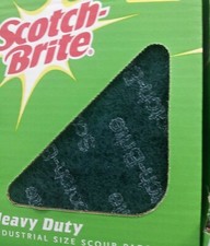 15 PADS GREEN HEAVY DUTY SCOURING/SCRUBBING PADS 15 PADS SCOTCH-BRITE/3M