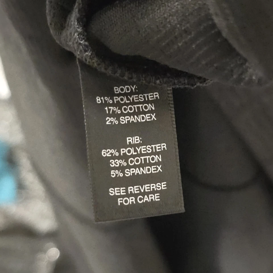 Poncho tejido texturizado de gran tamaño L/XL negro con hebilla para mujer con cuello con cremallera Foto 4 de 4