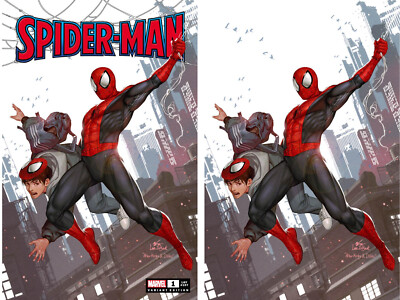 SPIDER-MAN #1 (INHYUK LEE EXCLUSIVE AF #15 HOMAGE TRADE/VIRGIN