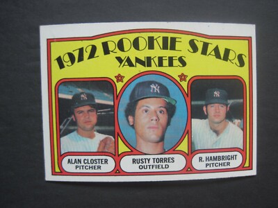 1972 TOPPS BASEBALL CARDS Pick Your Player Many Ex-Mt to Mint Vintage