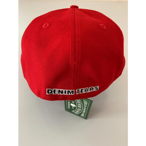 Denim Tears Cherub New Era Hat (Red)