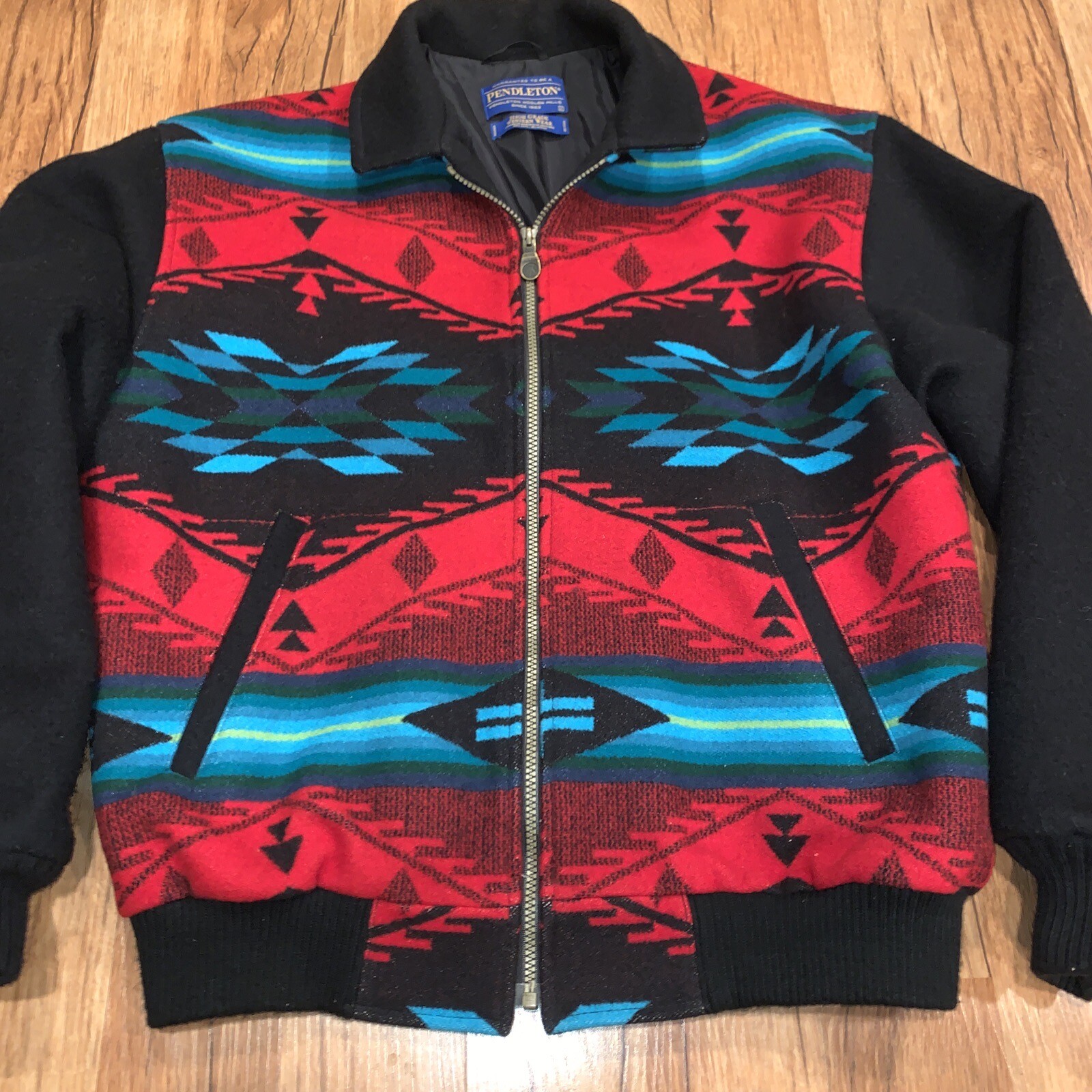 Pendleton Wool Western  Aztec Jacket L - image 5