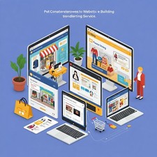 Custom Website Design 1 Year Domain Hosting Fast Mobile-Friendly