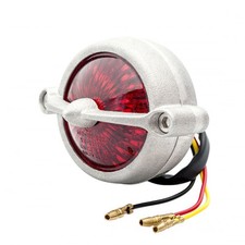 Motorrad Rücklicht Aluminium LED im Round Bullet Classic Cadillac Style Chopper