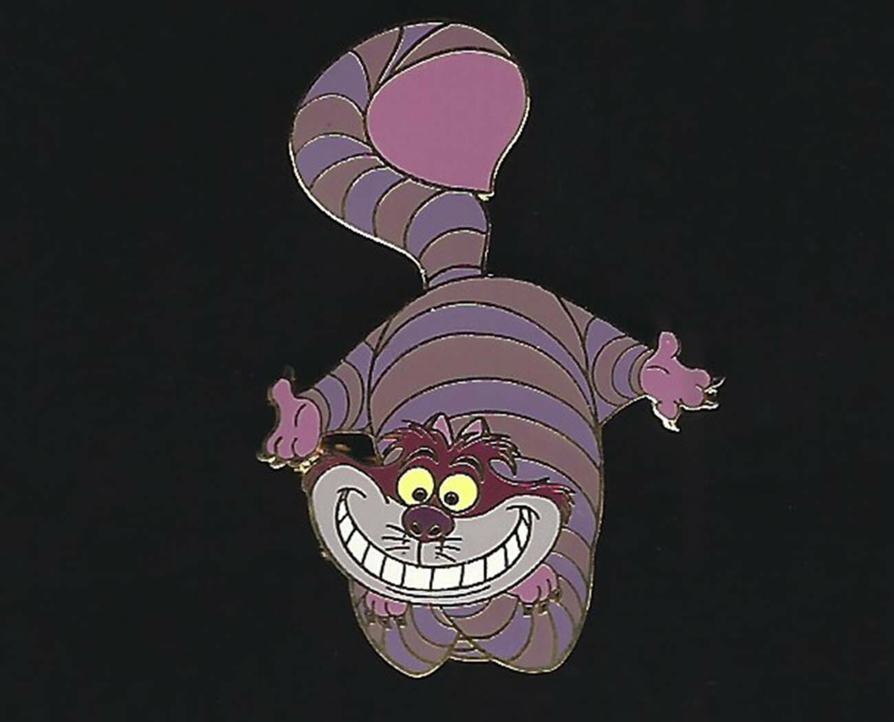 Cheshire Cat from Alice - Upside Down - WDCS Decade of Dreams Disney Pin LE2003