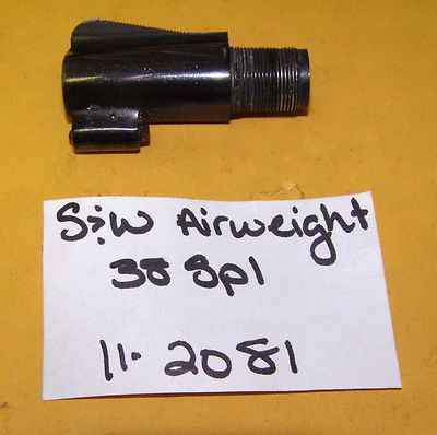 SMITH WESSON MODEL J frame AIR WEIGHT BLUED 38 SP BARREL 1 7/8'' PINNED VERY NICE