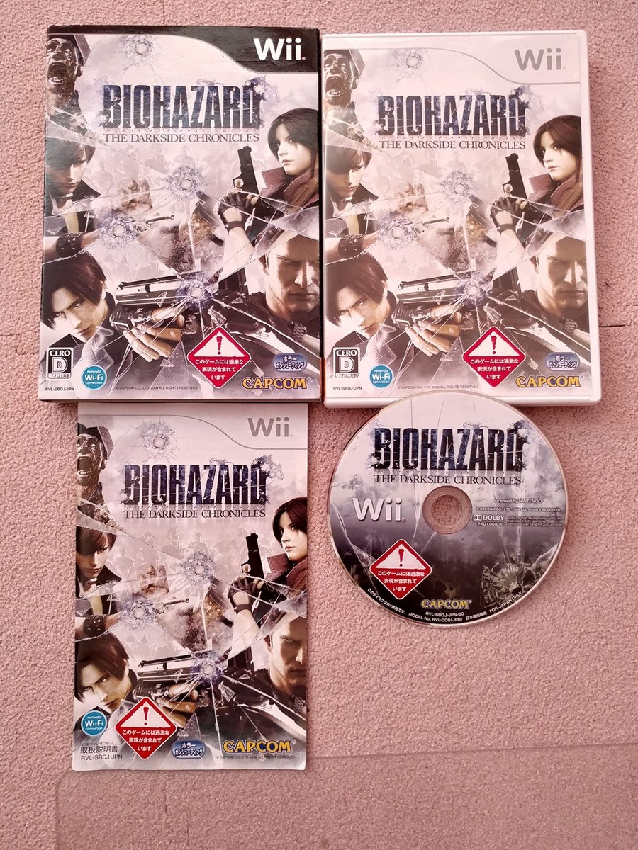 Nintendo Wii - Biohazard The Darkside Chronicles with manual