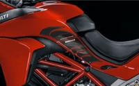 Aufkleber Gel 3D Schutz FüR Tank Kompatibel Mit Motorrad Ducati Multistrada 1260