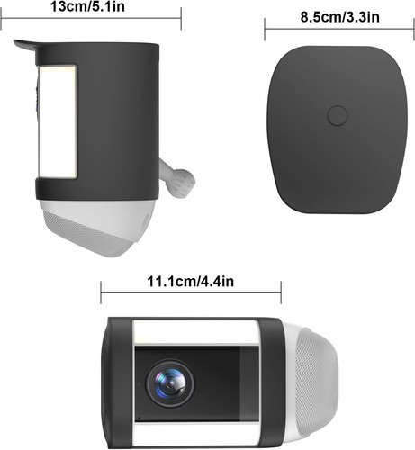 Waterproof Silicone Camera Protector with Edge for Ring Spotlight Cam Plus NEW - Picture 2 of 7