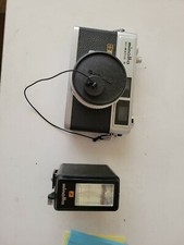 Minolta Hi-Matic E Camera,Rokkor QF 1:1.7 40mm Lens Minolta Flash