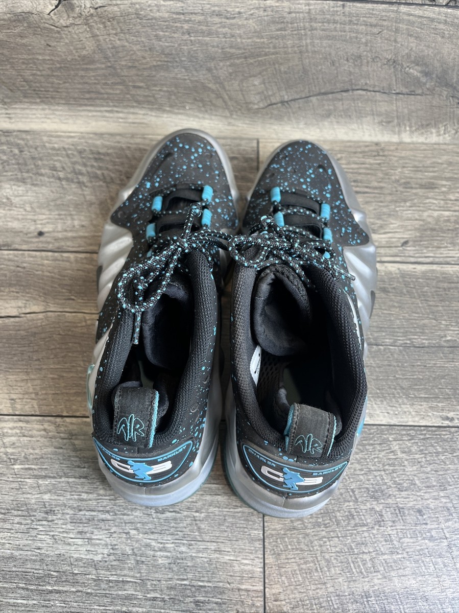 Nike Barkley Posite Max Metallic Silver Gamma Blue Shoes Nike Barkley Posite Max Metallic Silver Gamma Blue Shoes