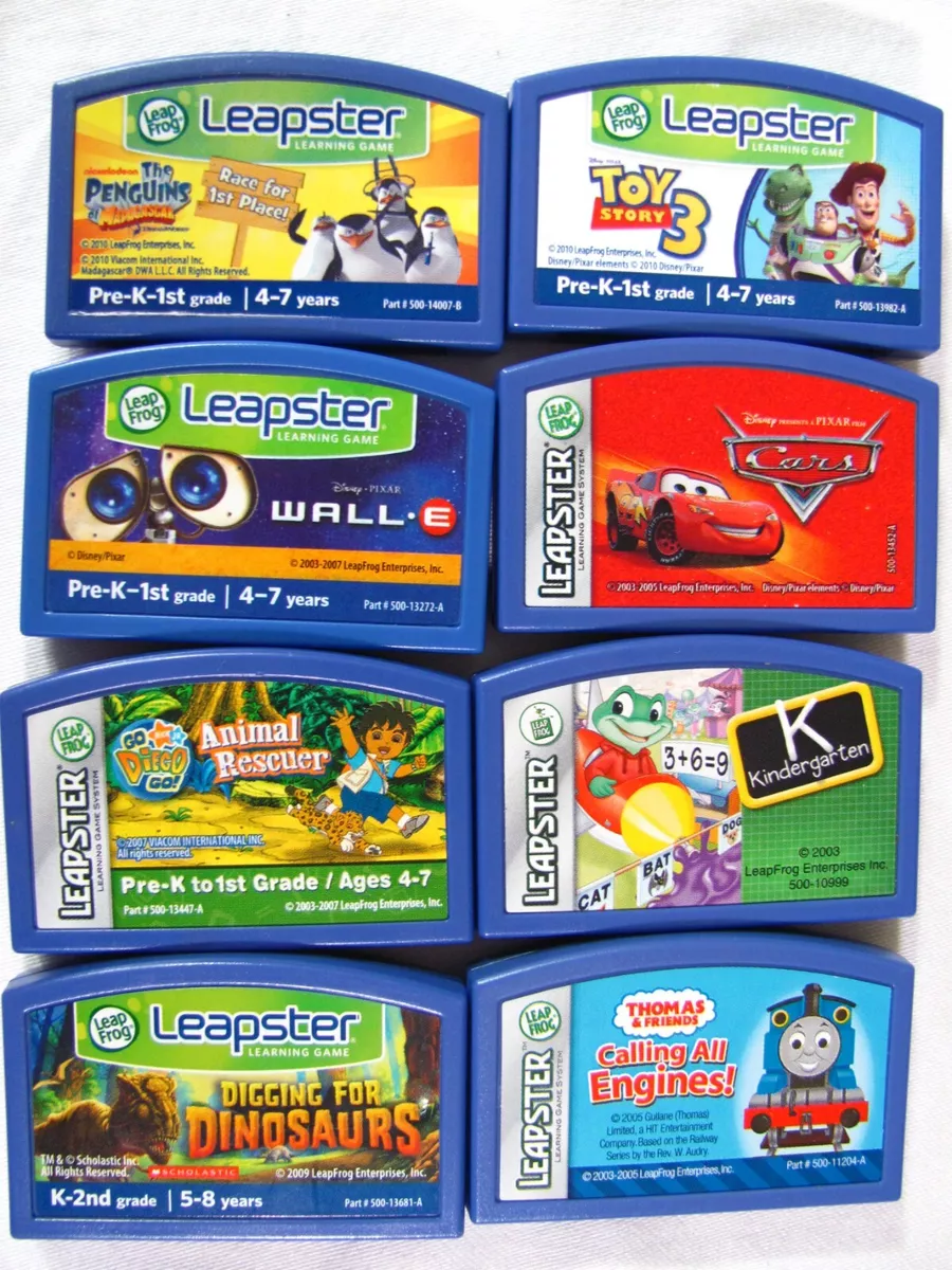 Leapster game cartridges sales