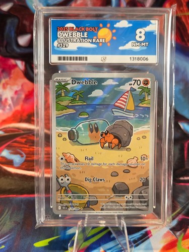 Dwebble graded ACE 8 for sale on eBay