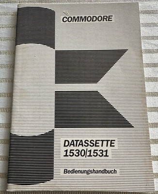 Commodore 1530/1531 DATASSETTE Bedienungshandbuch, Deutsch