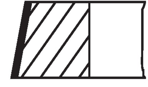 MAHLE 629 20 V0 Piston Ring Kit for CHEVROLET,HONDA,ISUZU,MAZDA,OPEL,VAUXHALL - Bild 2 von 3