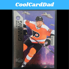 2023-24 SkyBox Metal Universe #164 Adam Ginning - Pliladelphia Flyers