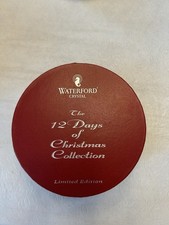 Waterford Crystal 12 Days If Christmas Bell. Four Calling Birds New In Box