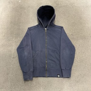 Sweat à capuche homme American Giant marron classique fermeture éclair